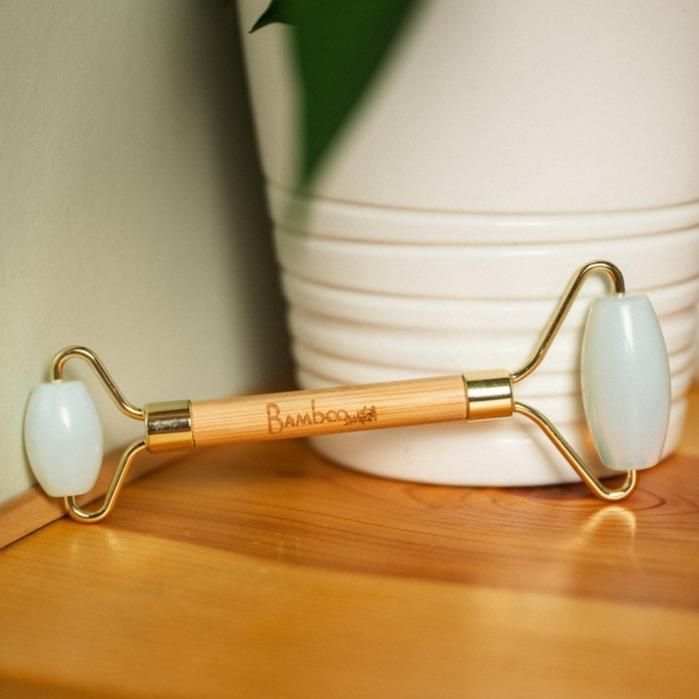 Bamboo Facial Massage Roller