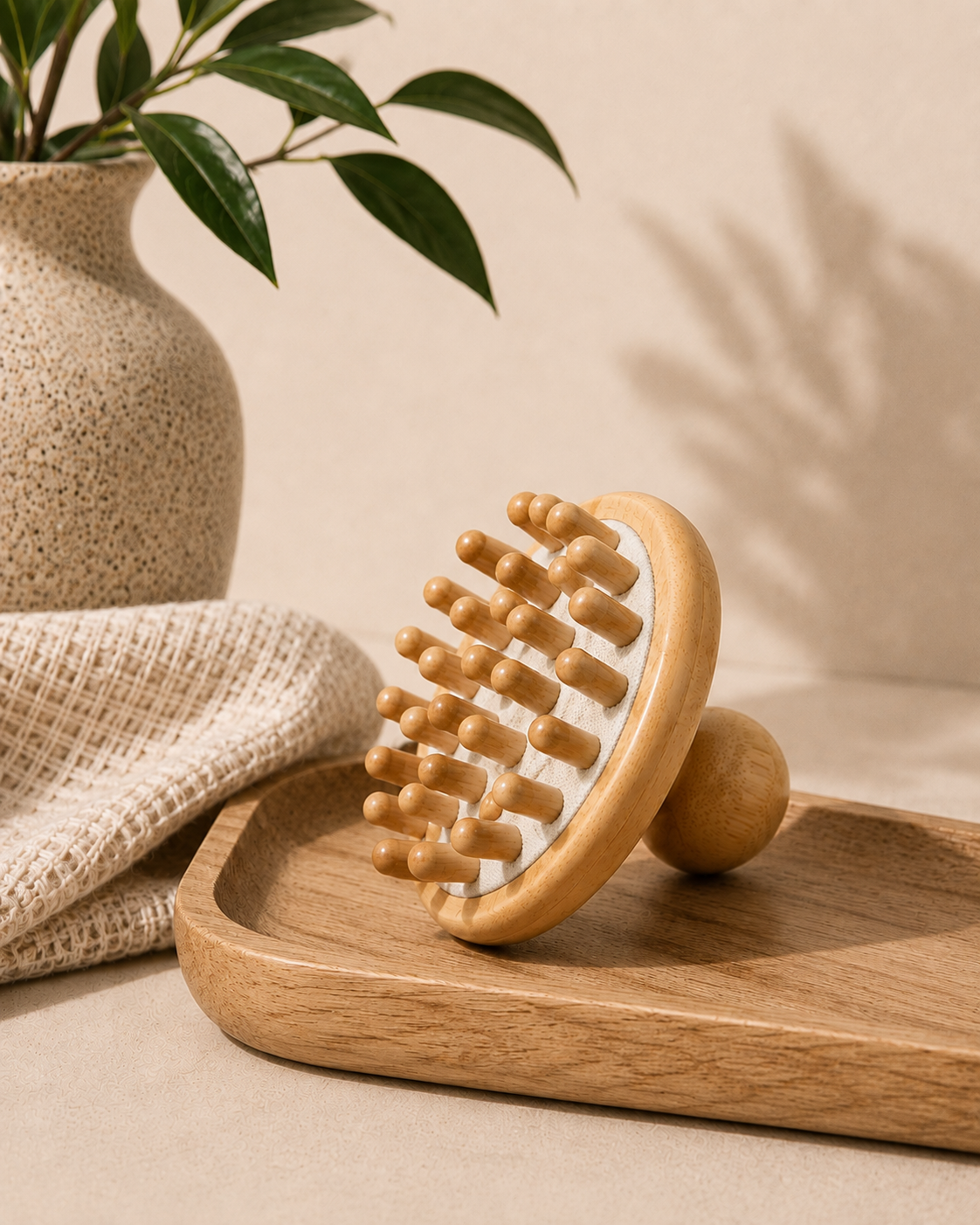 Bamboo Scalp Stimulator