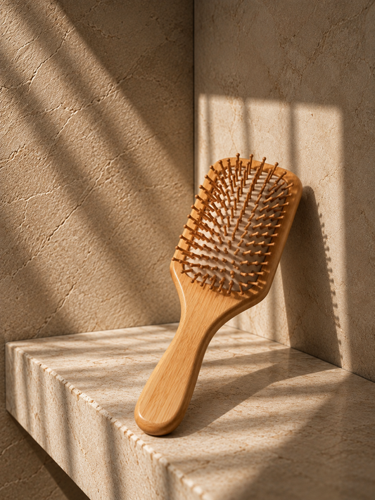 Bamboo Paddle Hairbrush