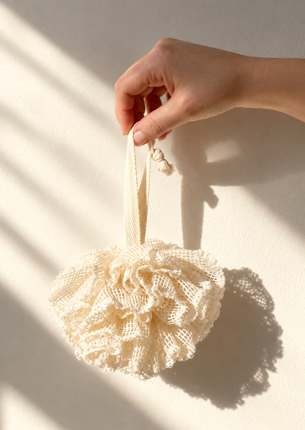 Shower Pouf | Ramie Exfoliating Sponge