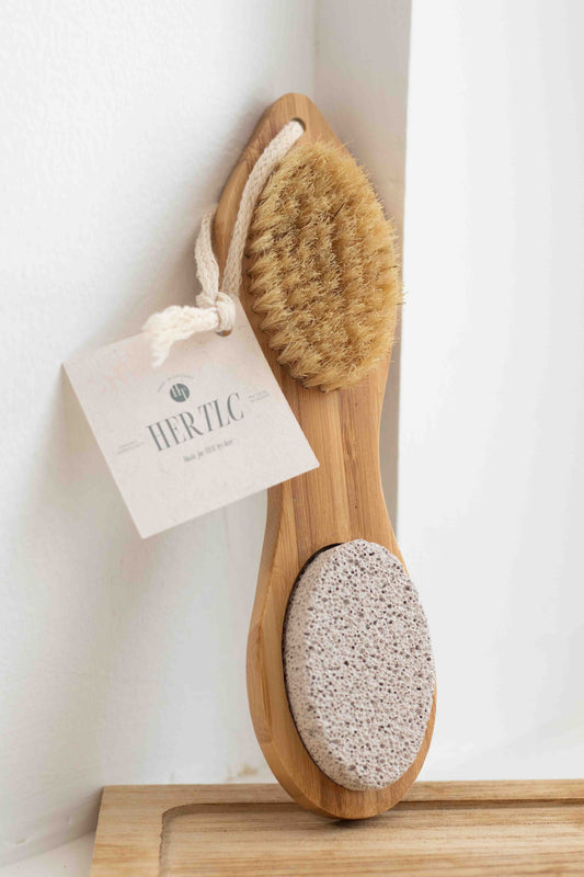Bamboo Exfoliating Foot Pedicure Tool